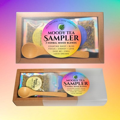 Tea Sampler Gift Box   7-Blend Variety Pack