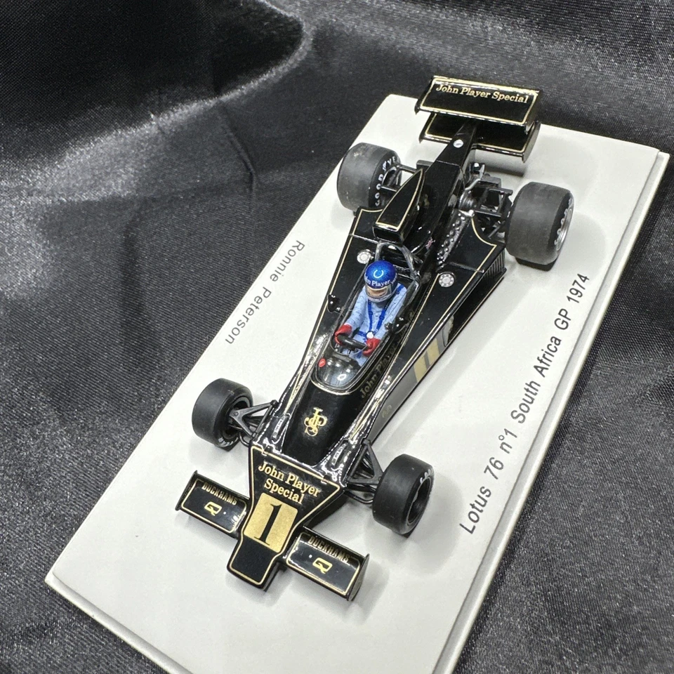SPARK / F1 1974  LOTUS 76 - RONNIE PETERSON  - 1:43 S1778 South Africa, GP USA - Image 3 of 4