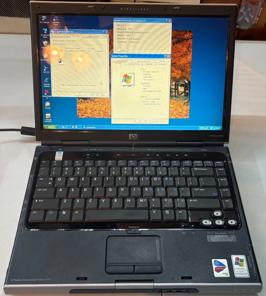 HP Pavilion dv1000 Intel Celeron M - Image 3 of 4