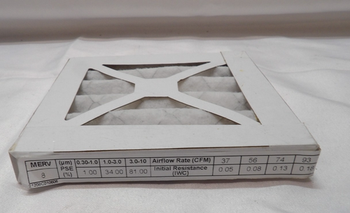 Qty 1 Prime 6x6x1 Air Filter MERV 8 Actual Size 6 x 6 x .75" - Picture 3 of 6