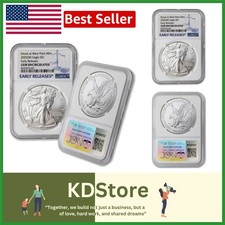 2025 Silver Eagle Coin 1 oz GEM UNC Uncirculated Early Release NGC US Mint