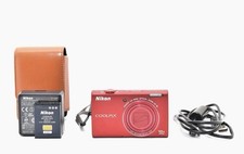 N.Mint Nikon COOLPIX S6200 16.0MP Digital Camera - Red Japan