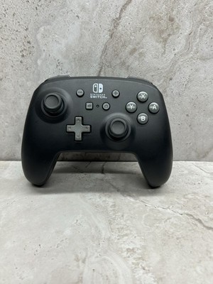 Nintendo Switch Wireless Pro Controller Black OEM No Battery Cover Tested Works