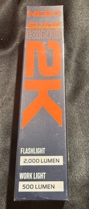 NEW NEBO NEB-WLT-1003 Slyde King 2K USB-C Rechargeable Flashlight and Work Light
