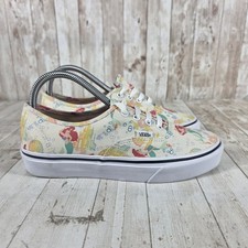 Vans Auténticas Disney Sirenita Ariel Tenis Crema Multi Mujer 7.5
