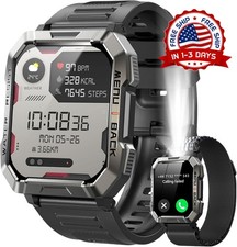 Reloj inteligente militar para hombre contesta y realiza llamadas NUEVO US