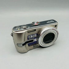 Panasonic Lumix DMC-TZ3 fotocamera digitale fotocamera argento DIFETTOSA #745
