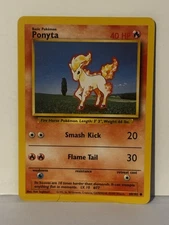 Ponyta 060/102 Base Set NM Pokemon Fast Shipping