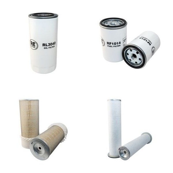 Filter Service KIT FüR Case 75 CL 3 1/2 Air Oil Fuel Mit Deutz F5L912 Motor-image