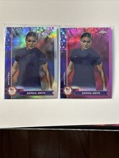 2024 Topps Chrome U.S. Olympic/Paralympic Team/Hopefuls Lot Of 2 Sophia Smith