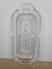 Vtg Anchor Hocking Wexford Clear Glass Butter Dish BOTTOM ONLY Replacement