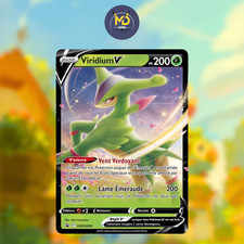 Carta Pokémon Francese - Viridium V SWSH295 - Spada e Scudo Promo