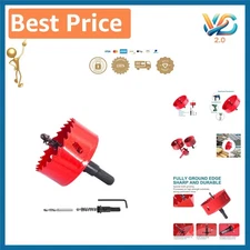 Multi-Material 30mm HSS Bi-Metal Hole Saw – Easy Chip Removal and Precision Cuts