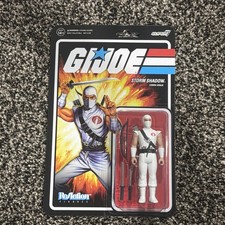 2022 STORM SHADOW Cobra Ninja ReAction SUPER7 UnPunched G.I. Joe 3 3 4  Figure