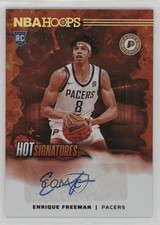 2024 Panini NBA Hoops Hot Signatures Rookies Enrique Freeman #HSR-FRE Auto y6z
