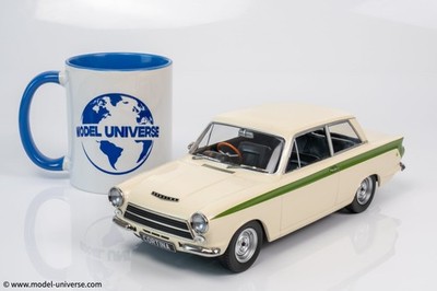 ミニカー AUTOart Lotus Cortina MK I 1964 1/18 Autoart 1/18 Scale Diecast 86428 - Ford Cortina MK1 1964 Hughes #3