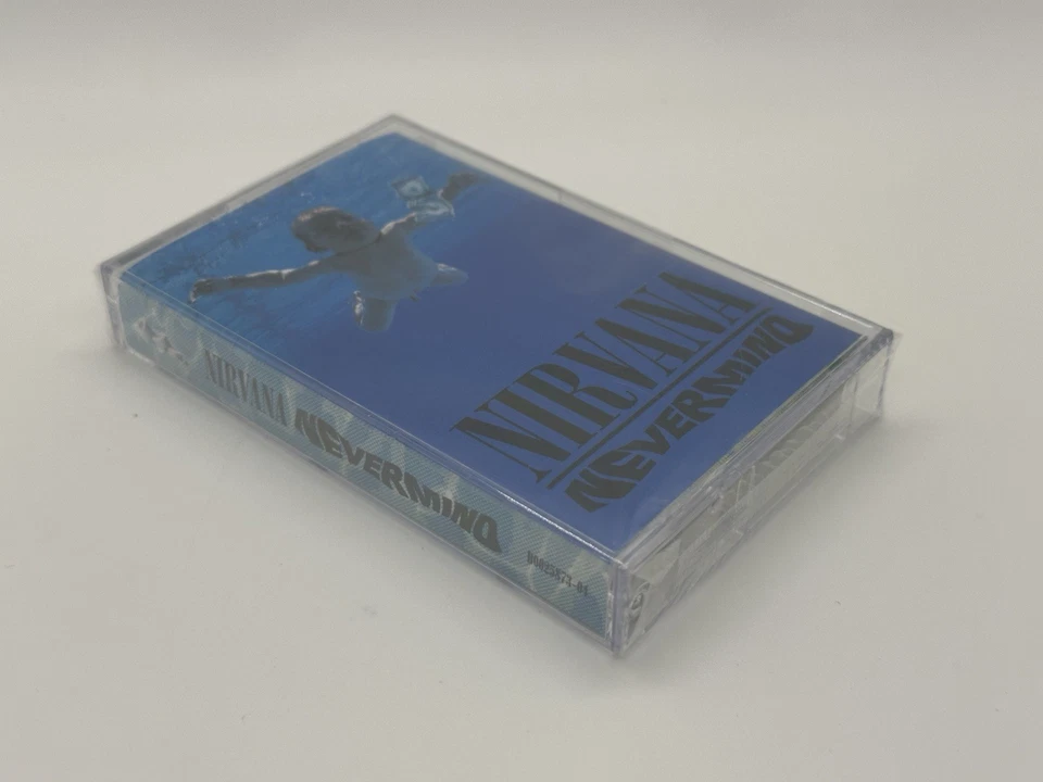 NIRVANA Nevermind 2016 Limited Edition Silver Metallic Cassette SEALED🆕 - Image 4 of 4
