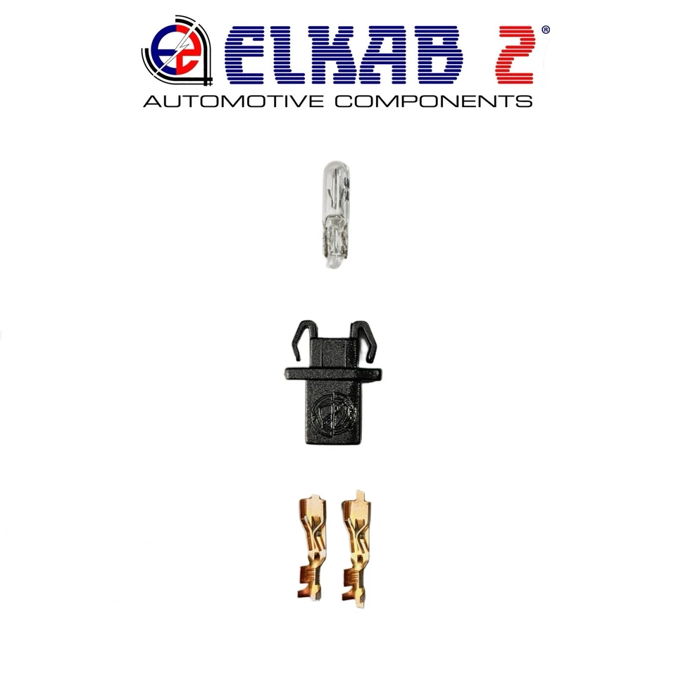 5 Luci Lampadine T5 con 5 Portalampada Cruscotto Spie Fiat Alfa Lancia ORIGINALI - Bild 3 von 4