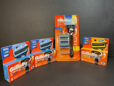  GILLETTE FUSION 5 PROGLIDE BUNDLE 16 MIX REFILLS+1 RAZOR* SEE FULL DESCRIPTION