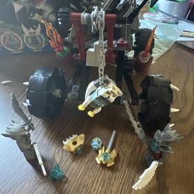 LEGO  Chima 70004 Wakz&rsquo; Pack Tracker almost complete