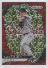 2020 Panini Prizm Tier III Quick Pitch Red Donut Circle 129/149 Zack Greinke 0q3