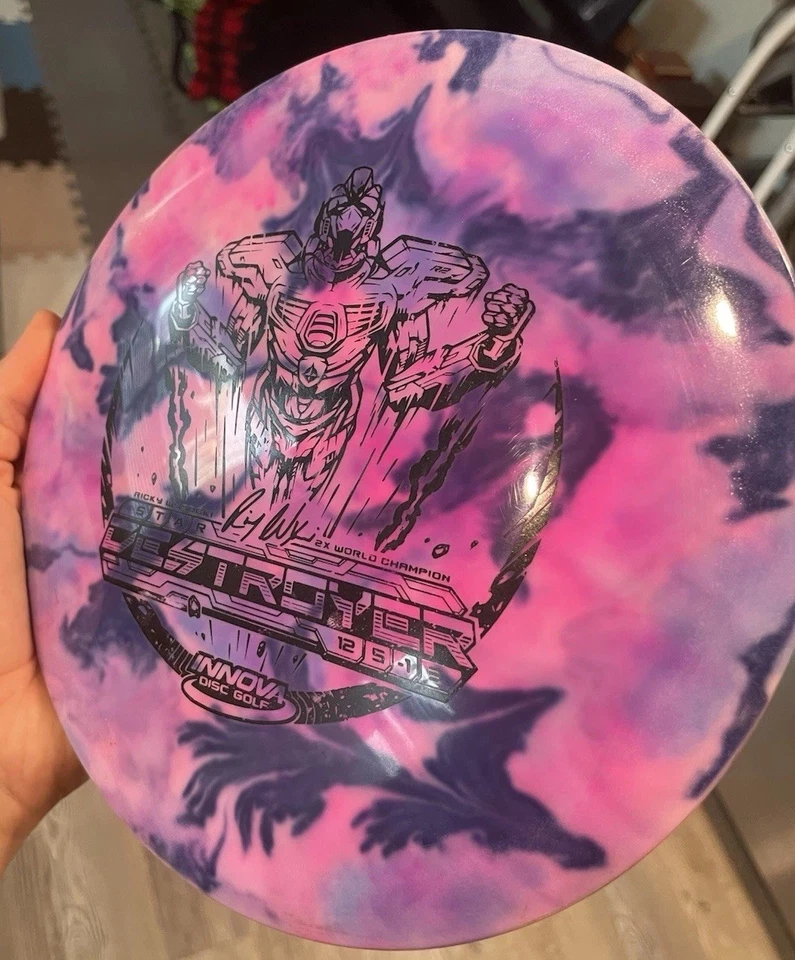 Innova Star Destroyer Ricky Wysocki 2x World Champ, Awesome Dye Job, Light 167gs - Image 2 of 4