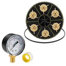 for Paramount Water Valve 6-Port Gear Module + Pressure Gauge 004-302-4408-00