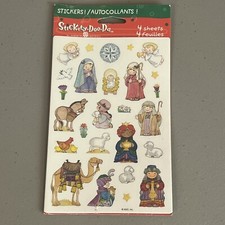 Christmas Nativity Stickers American Greetings Stickety Doo Da Sealed Package