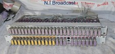 2x video jackfiled patch panels with canford U links