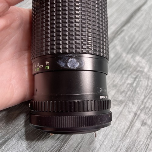 Vintage Focal MC Auto Zoom 1:4.5 f=80-200mm Macro PENTAX PK Mount Camera Lens - 第 7/7 張圖片