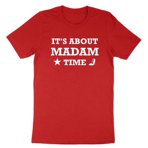 It's About Madam Time Shirt Feminist T Shirt Election Vote Voting I'm Speaking - Picture 11 of 23