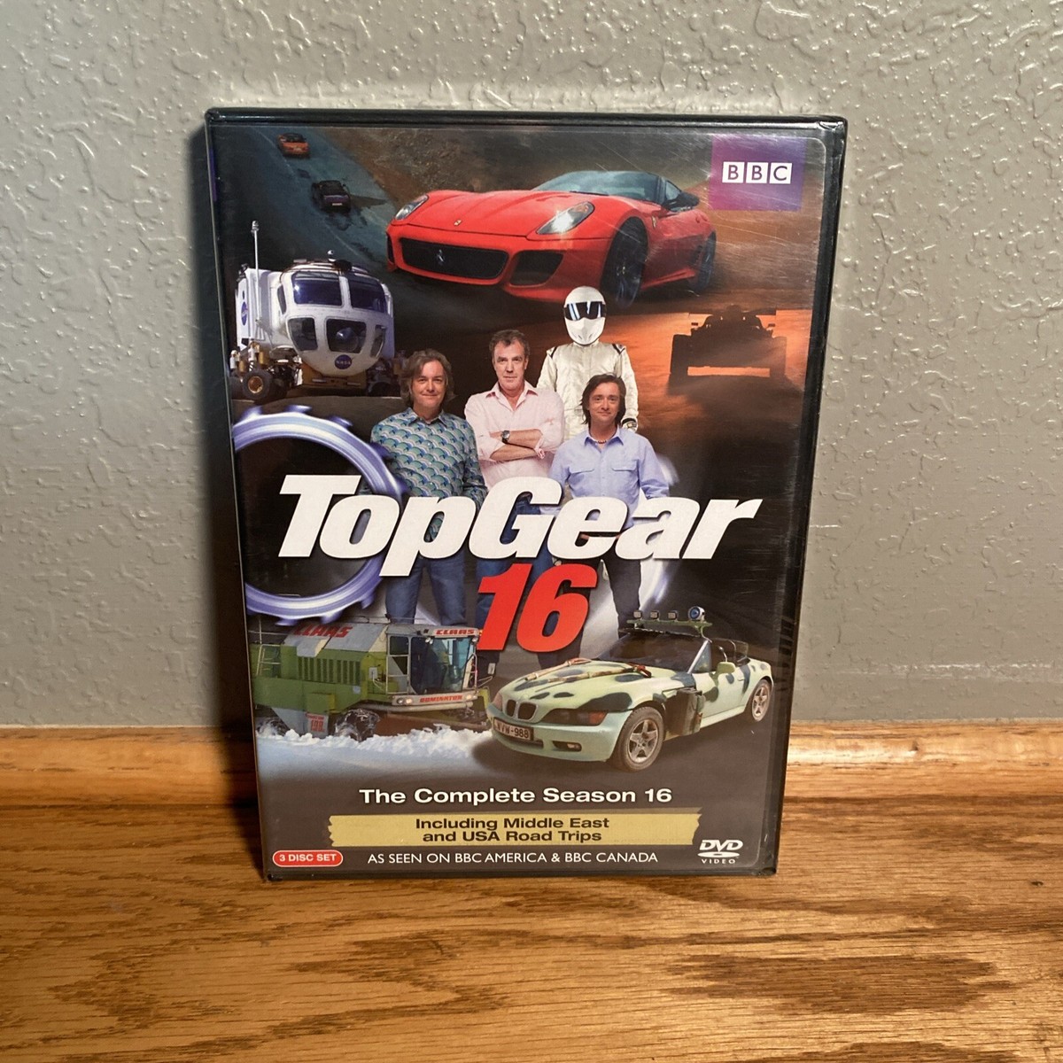 Top Gear 16: The Complete Season 16 DVD 3 Disc Set (Jeremy Clarkson) Brand New Top Gear 16: The Complete Season 16 DVD 3 Disc Set (Jeremy Clarkson) Brand New