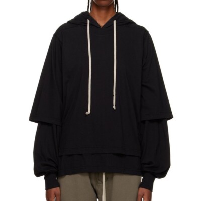Rick Owens DRKSDW Hoodie - Brand New (Tagged Small but oversized fit)