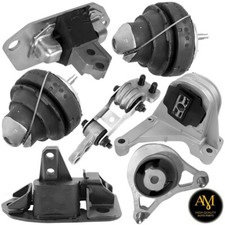 Soportes y transmisión del motor. Juego de montaje de 7 piezas para Volvo C70 2002-2001 2,3 L, cupé