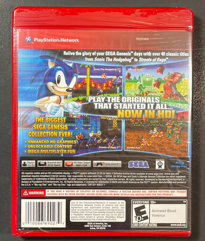 Sonic Generations - Xbox 360, PS3, PC HD 720p BR 