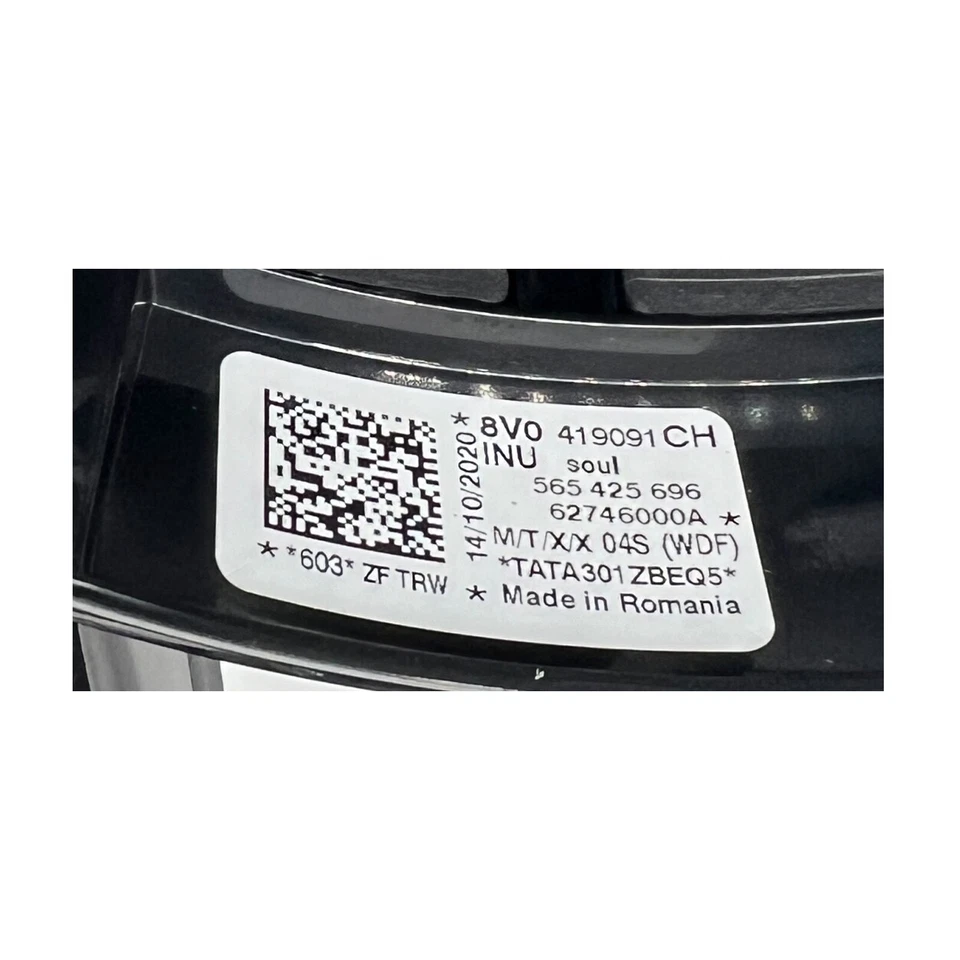 Original Audi A3 Q2 Multifunktionslenkrad Leder Schaltwippe 8V0419091CH INU NEU - Bild 4 von 4