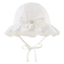 Baby Girl Sun Hats with Bowknot Cotton Infant Bucket Hat Summer Toddler Kids ...