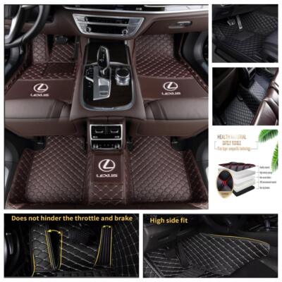 Für Lexus Alle Modelle Matten Allwetter Custom Automatten NEU Auto-Fußmatten