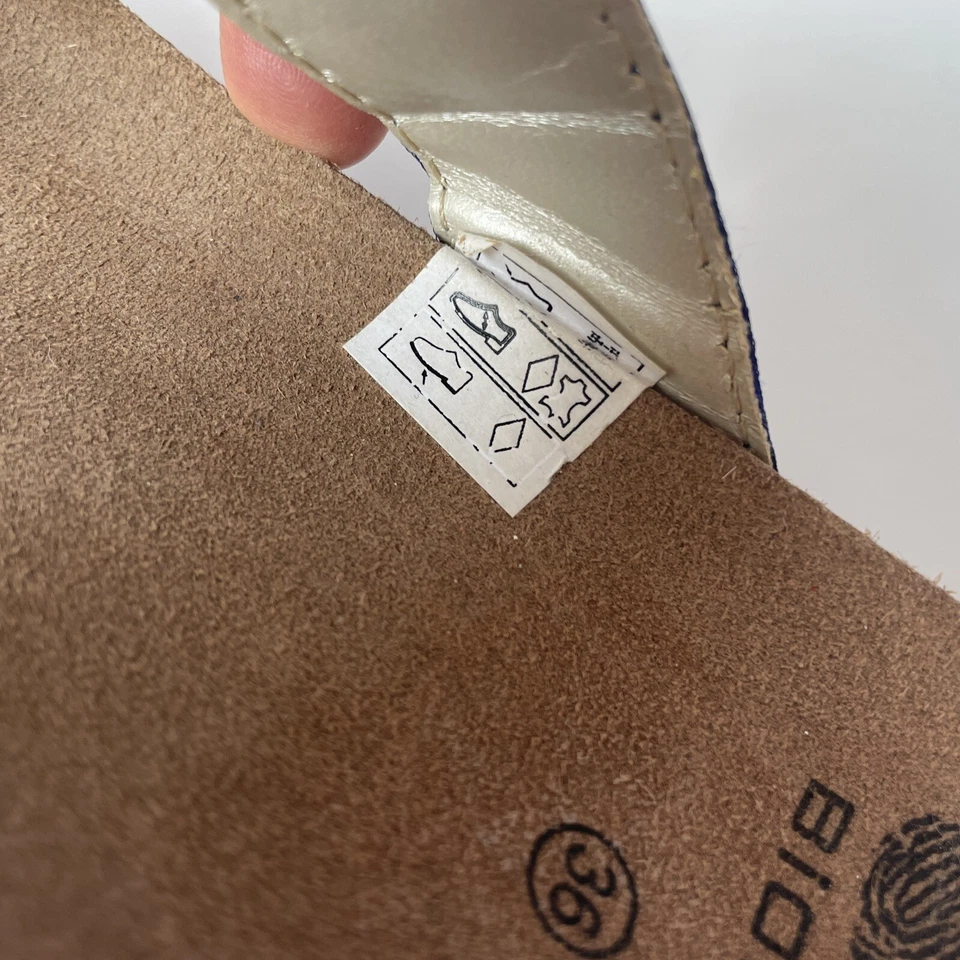 NUEVAS Sandalias Scholl Bioprint Cuentas Azul Plantar Talla 36 Foto 3 de 4