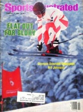 February 27, 1984 Bill Johnson Olympic Skiing Sports Illustrated