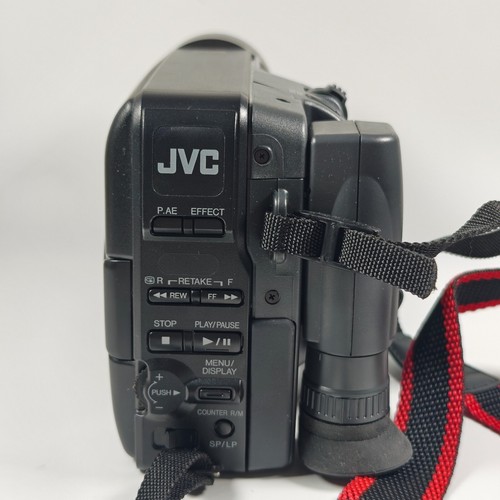 JVC GR-AX201 VHSC Tape Camcorder 50x Zoom Video Camera, Charger, Bag, Manual - Picture 5 of 13