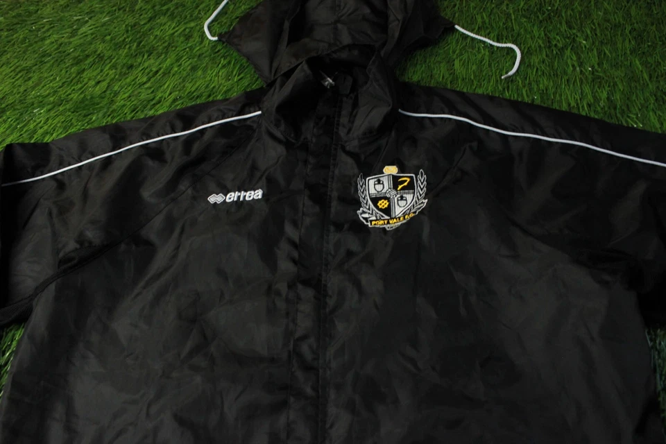 PORT VALE 2017/2018 FOOTBALL MEN TRACK TOP JACKET TRAINING ERREA ORIGINAL SIZE S - Image 2 of 4
