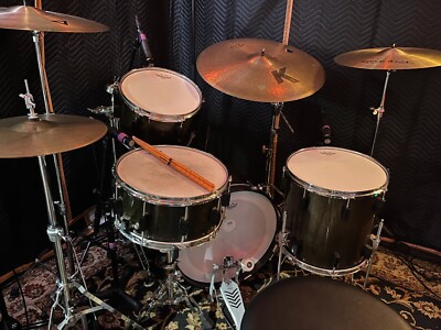 Eames Naturaltone 9 ply drums 90s - Classic Ebony