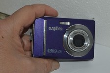 SANYO VPC-S1275 Digital Camera 12 MP Dark Blu...