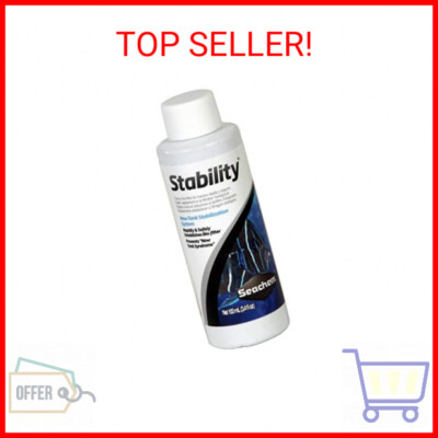 Stability Fish Seachem Stability Fish Tank Stabilizer For Freshwater and Marine ...