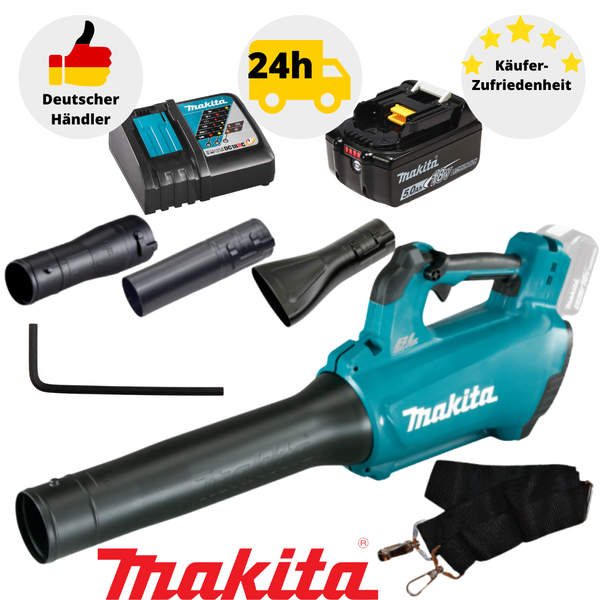 Makita DUB184RT Akku-GebläSe Akku-LaubbläSer BläSer GebläSe Inkl. Akku LadegeräT-image