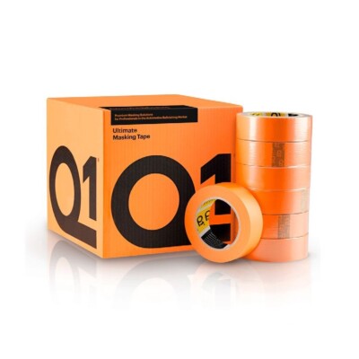 Q1-1.5 inch(36mm X 55m) Ultimate Premium High Performance Orange Masking (24/CS)