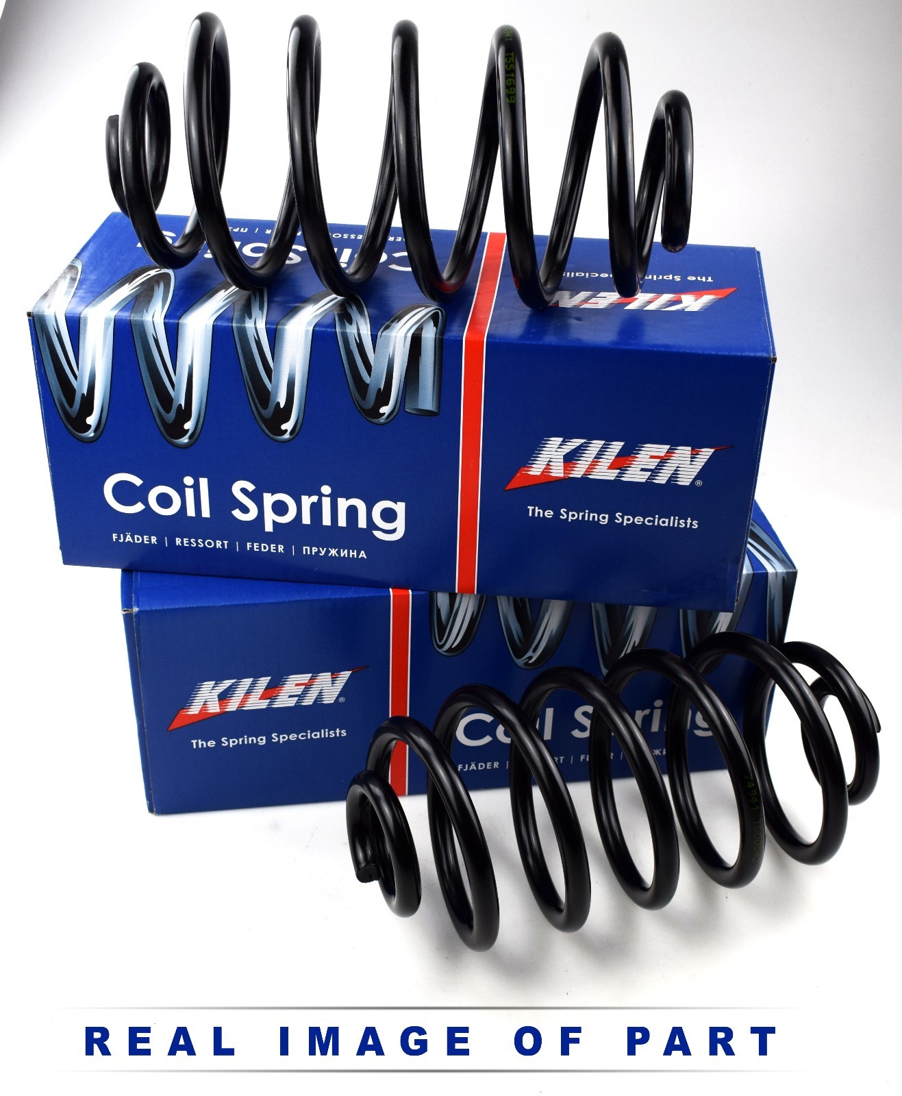 OPEL VAUXHALL COMBO Mk II C F25 60022 KILEN REAR AXLE COIL SPRINGS PAIR