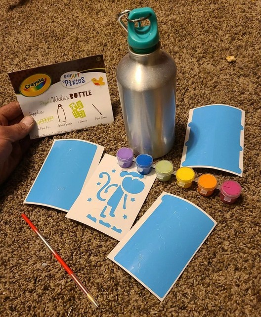 Crayola Pop Art Pixies Create a Color Glow Lamp Creative Craft Activity