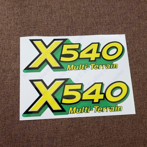 John Deere lower Hood Abziehbild Decal Set For X540 Tractors M154243 eBay